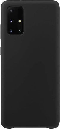 Silicone Case elastyczne silikonowe etui pokrowiec Samsung Galaxy S21+ 5G (S21 Plus 5G) czarny (133599)