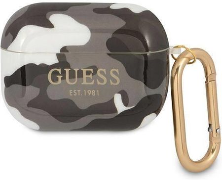 Guess GUAPUCAMG AirPods Pro cover czarny/black Camo Collection (148076)