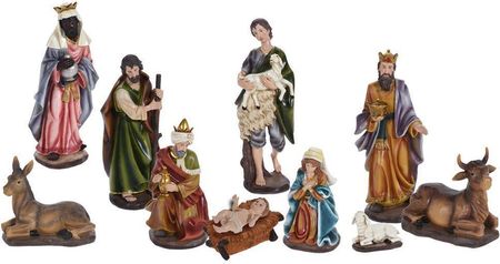 Vilde Szopka Figurki Do Szopki Bożonarodzeniowej Figury Kolorowe Zestaw Komplet 10 Elementów Xl 40 Cm 9490418