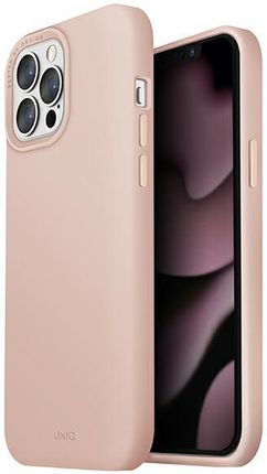 Etui UNIQ Lino Hue MagSafe Apple iPhone 13 Pro różowy/blush pink (27577)