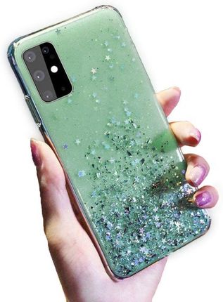 Etui IPHONE 11 PRO Brokat Cekiny Glue Glitter Case zielone (112996)