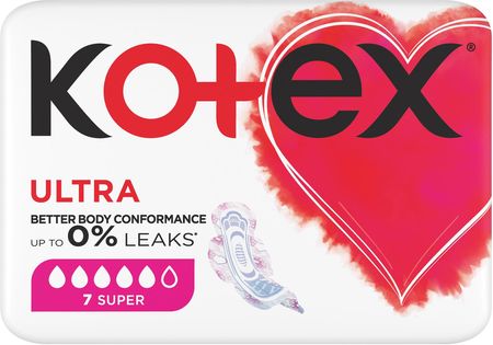 Kotex Super Single Podpaski Higieniczne 7szt.
