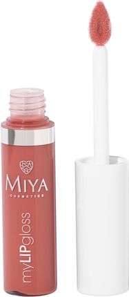 Miya Cosmetics Mylipgloss Naturalny Nawilżający Błyszczyk Do Ust Z Olejkami Woskami I Witaminami Rosé 9ml