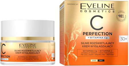 Krem Eveline Cosmetics C-Perfection Rozświetlający 30+ na dzień i noc 50ml