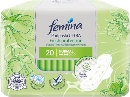 Femina Fresh Protection Podpaski 20 szt.