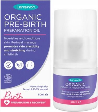 Lansinoh Organiczny olejek do masażu krocza przed porodem Pre-Birth 50ml