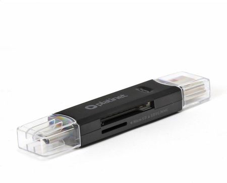 Omega PLATINET CARD READER microSD/SD TYPE-C USB 3.0 [45283] (PMCRTCUB)