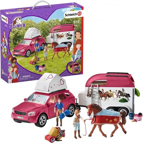 Schleich Figurka 42535 Przygoda Z Samochodem I Przyczepą