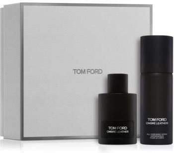 Tom Ford Ombré Leather Zestaw Upominkowy Unisex woda perfumowana 100ml + perfumowany spray do ciała 150ml