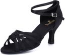 Buty taneczne damskie salsa taniec towarzyski Burtan Havana 7 cm