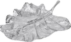 Zdjęcie Patera dekoracyjna taca aluminiowa 34x27 cm srebrny - Lubsko