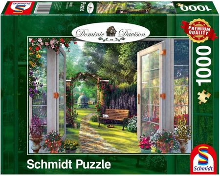 Schmidt Puzzle 1000el. dominic davison pokój z widokiem na ogród