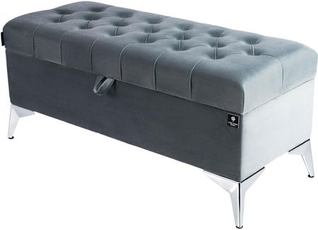 Emra Wood Design Kufer Pikowany Chesterfield Popiel Model Q 2 Rozmiary Od 50 Cm Do 200 4089