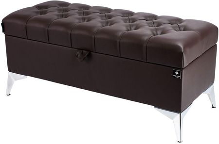 Emra Wood Design Kufer Pikowany Chesterfield Eko Óra Brąz Model Q 2 Rozmiary Od 50 Cm Do 200 4106