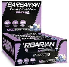 Zdjęcie Stacker2 Barbarian Crunchy Protein Bar 55G Blueberry Cheesecake - Świecie