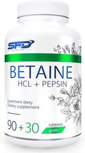 Sfd Betaine Hcl + Pepsin Wspomaga Pracę Żołądka 90+30tabl. Gratis