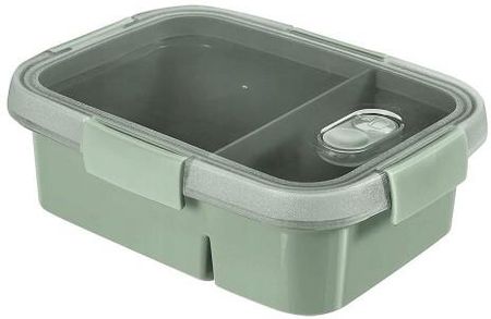Curver Pojemnik To Go Dual 0,6L + 0,3L Green Eco 250000 (Bx1043)