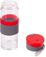 Upominkarnia Szklana Butelka Top Form 440Ml Czerwony