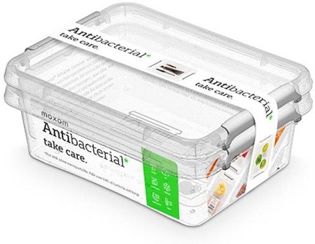 Orplast Komplet 2 Pojemników 1,15L Antibacterial