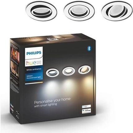 PHILIPS HUE White ambiance 3 szt. 5W Milliskin biały