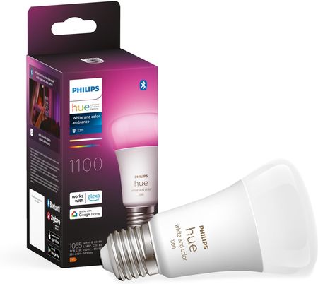 PHILIPS HUE White and color ambiance 1 szt. E27 1100lm (929002468801)