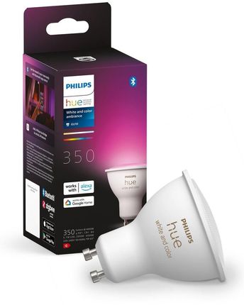 PHILIPS HUE White and color ambiance 1 szt. GU10 4,3W 350lm (929001953111)