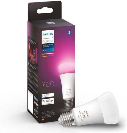 PHILIPS HUE White and color ambiance 1 szt. E27 1600lm