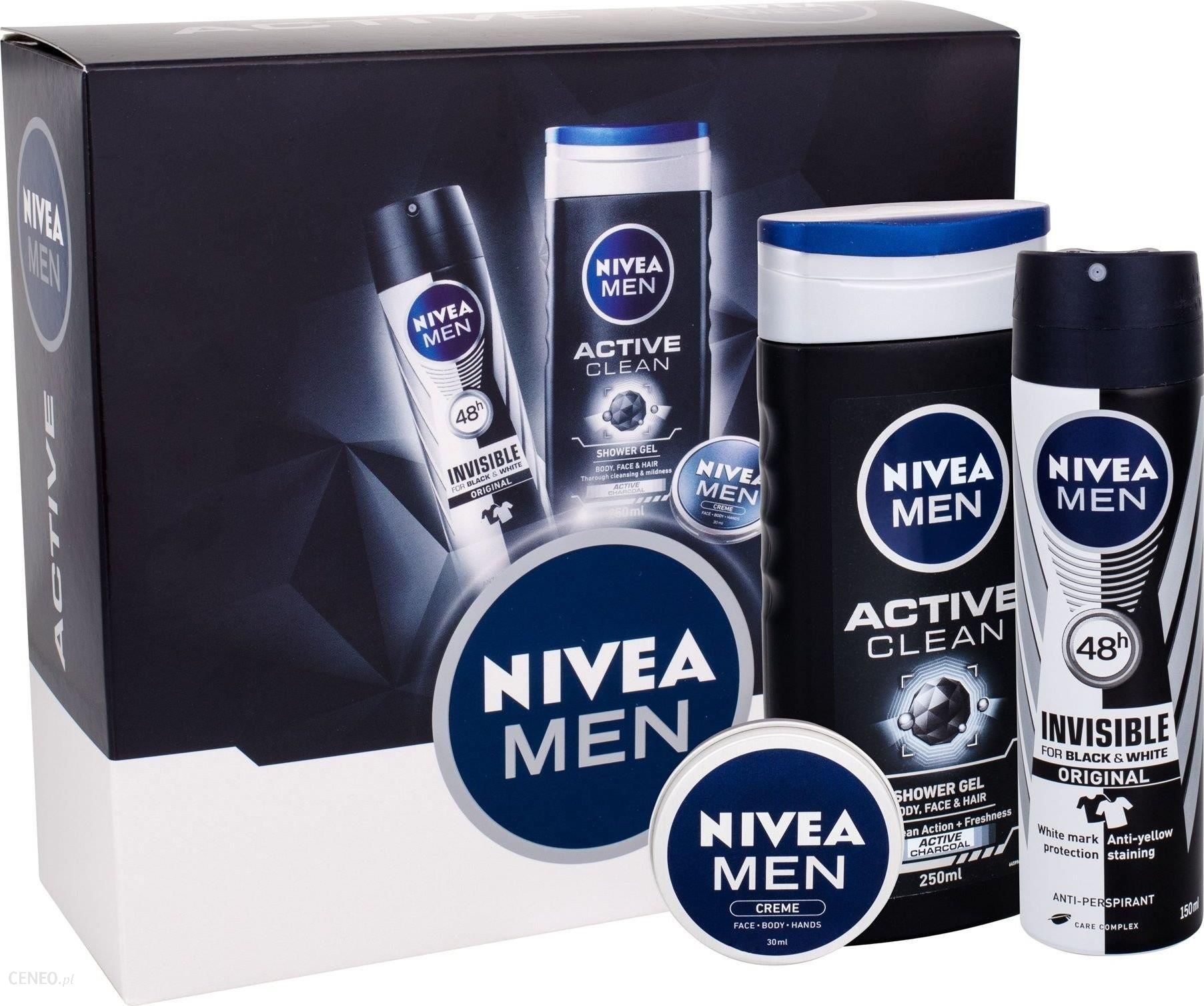 Zestaw Kosmetyków Dla Mężczyzny Nivea Nivea Men Active Zestaw Upominkowy Opinie I Ceny Na Ceneopl 6204