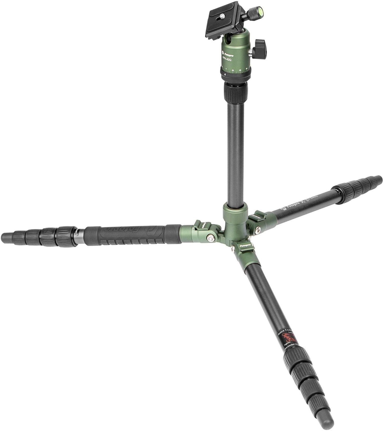 Statyw FOTOPRO XGO GECKO STATYW / MONOPOD + GŁOWICA FPH42Q (ZIELONY