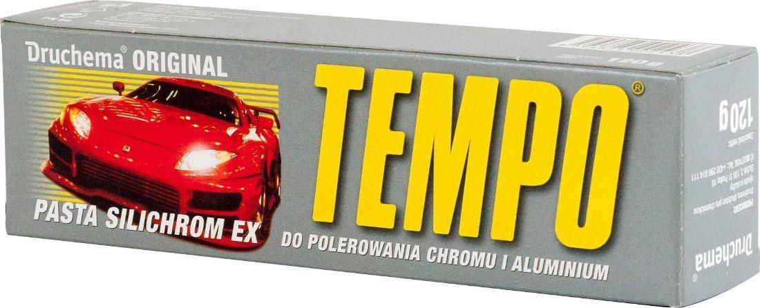 Druchema Tempo Original Silichrom Pasta Do Aluminium I Chromu 120G  Dotempochrom - Opinie i ceny na 