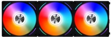 Lian Li UNI FAN AL120 RGB PWM Black 3 pack 3x120mm