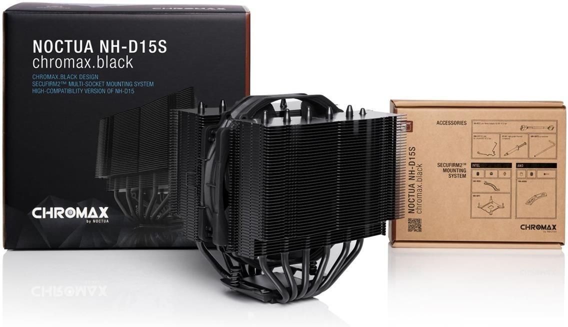 Amazon.co.jp: Noctua NH-D15 chromax.black ハイエンド CPU