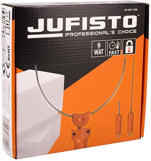 Nóż termiczny do cięcia styropianu Jufisto UKT-1709 9W, 3 końcówki
