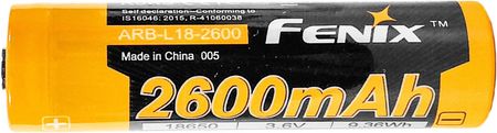 Akumulator Fenix ARB-L18 (18650 2600 mAh 3,6V) (039-129)