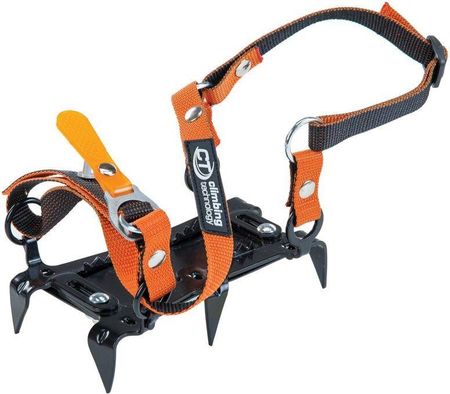 Climbing Technology Raczki Mini Crampon 6P Czarno-Pomarańczowe