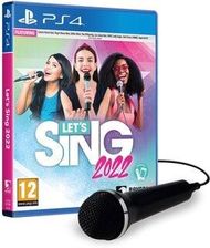 Zdjęcie Let's Sing 2022 + Mikrofon (Gra PS4) - Radzyń Podlaski