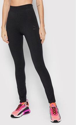 Diadora Legginsy Blink 102.177791 Czarny Slim Fit
