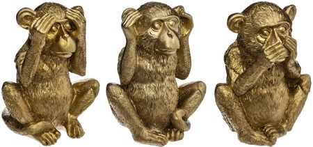 Atmosphera Trzy Mądre Małpy Figurki Z Polyresinu Wys 17 Cm 58504
