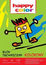 Zdjęcie Gdd Blok Techniczny A4 10 Kolorowych Kartek - Kościan