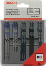 Bosch zestaw brzeszczotów do wyrzynarek 10 szt. 2607010148