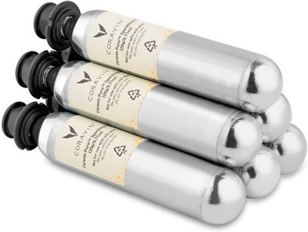 その他 CORAVIN Coravin Pure Capsules 6 Pack Coravin Pure Argon Gas - 6 Capsules - The Waiter's Friend