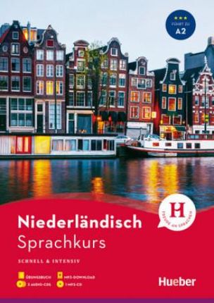 Sprachkurs Niederländisch, Übungsbuch + 3 Audio-CDs + 1 MP3-CD + MP3-Download