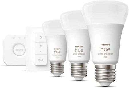 PHILIPS HUE White and color ambiance Zestaw startowy 3 szt