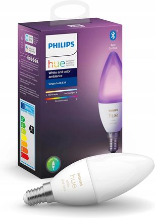 PHILIPS HUE White and color ambiance 1 szt. E14 5,3W