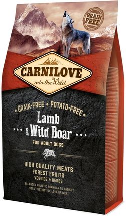 Carnilove Lamb&Wild For Adult 4Kg