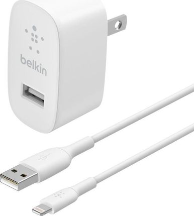 Belkin Ładowarka charger USB-A 12W 1 m lightn. cable Biały WCA002vf1MWH
