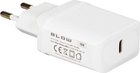 Blow Ładowarka sieciowa z gniazdem USB-C PD3.0 18W
