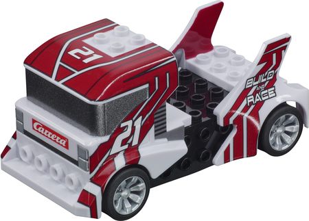 Carrera Go!!! Build 'N Race Race Truck White 64191