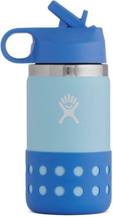 Hydro Flask Kids Wide Mouth Straw Lid 355ml JR Bottle (ice)