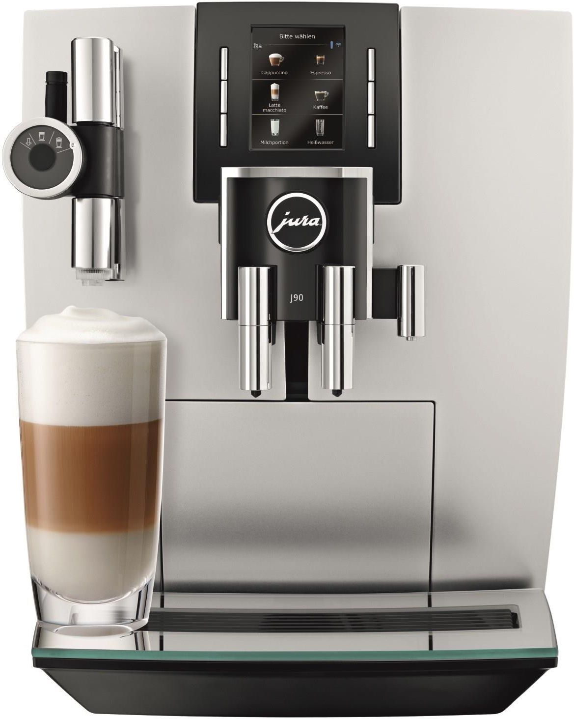 Jura J90 Brilliant Silver (15469) Opinie i ceny na Ceneo.pl